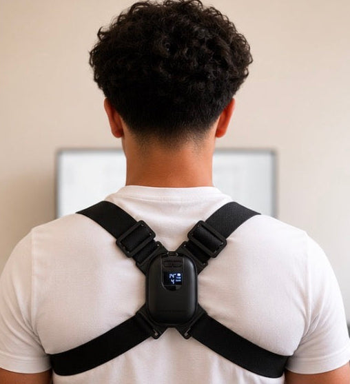 PostureCure™ Smart Posture Corrector Brace — Real Time Posture Tracking